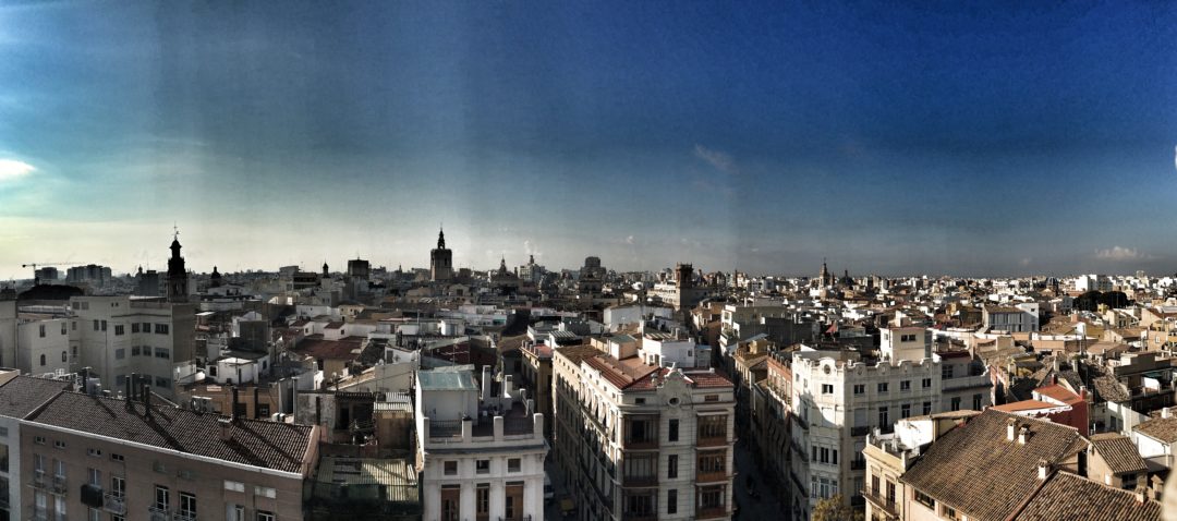 Processed with Snapseed. Serrano Towers views