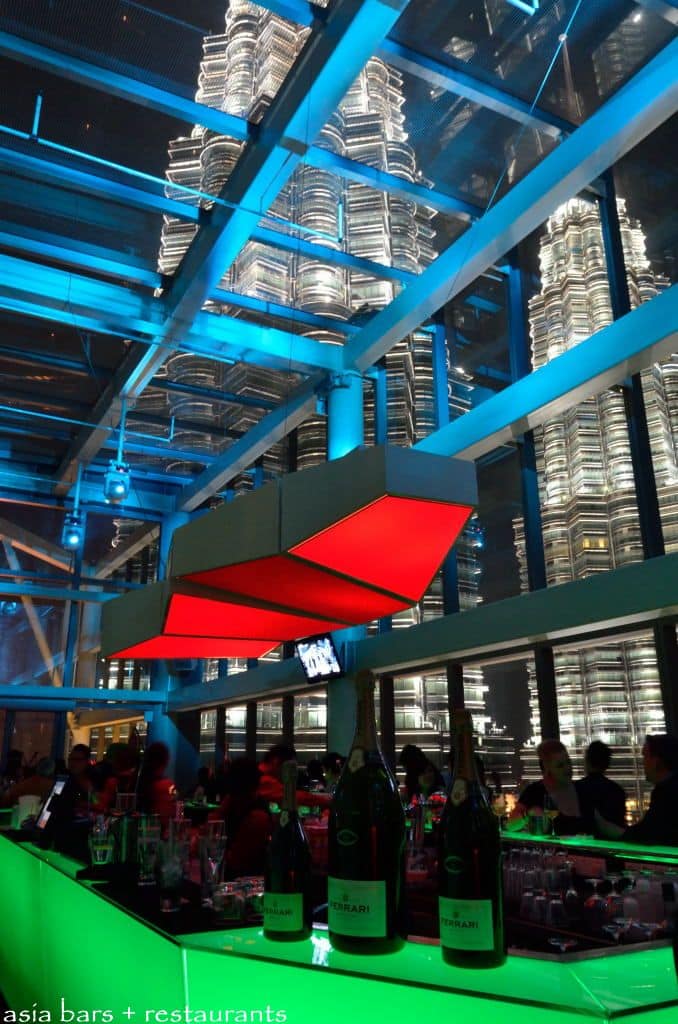 Bar area at Marini's on 57