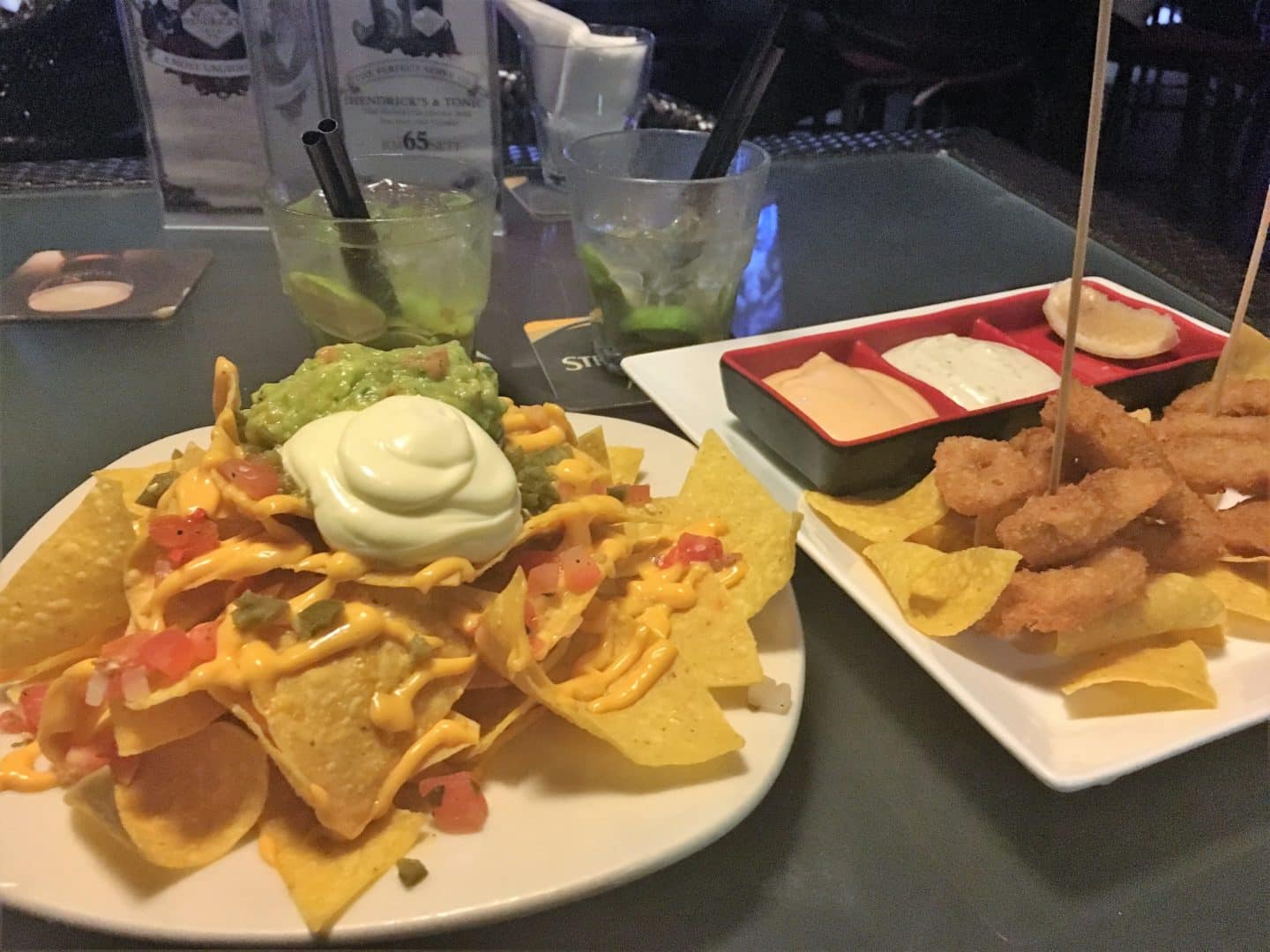 Finger food at Traders