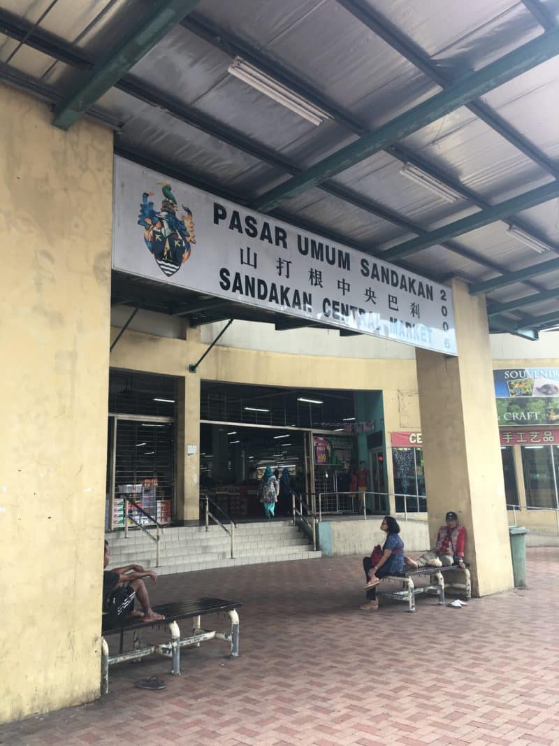 Sandakan market