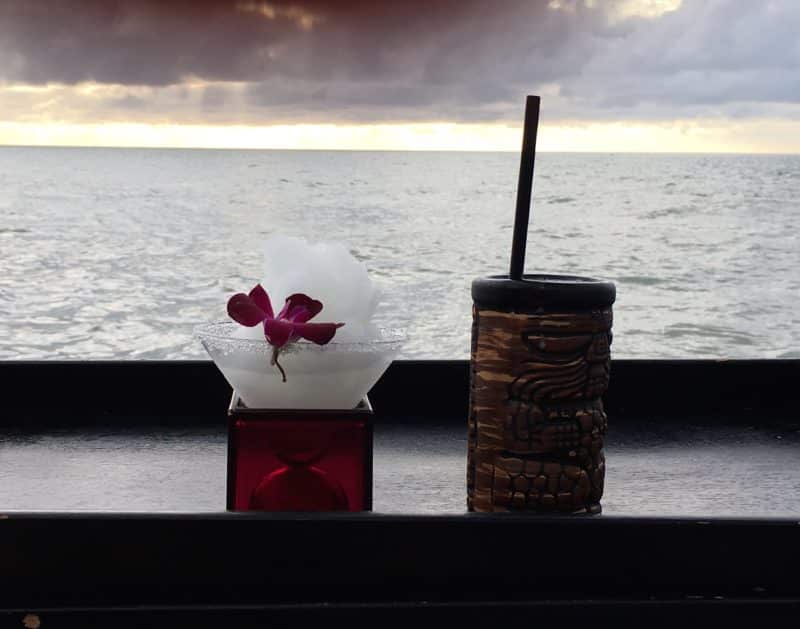 Cocktails at Sunset Bar