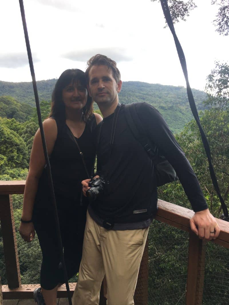 IMG_1550 Bejal and Will on treetop