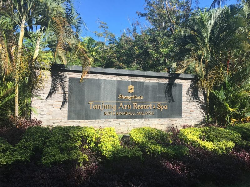 Shangri-la Tanjung Aru Sign