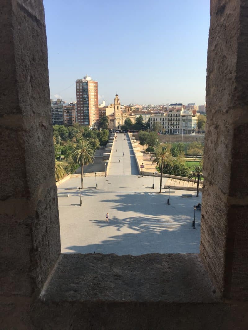 IMG_7977 View through top of Serrano Towers