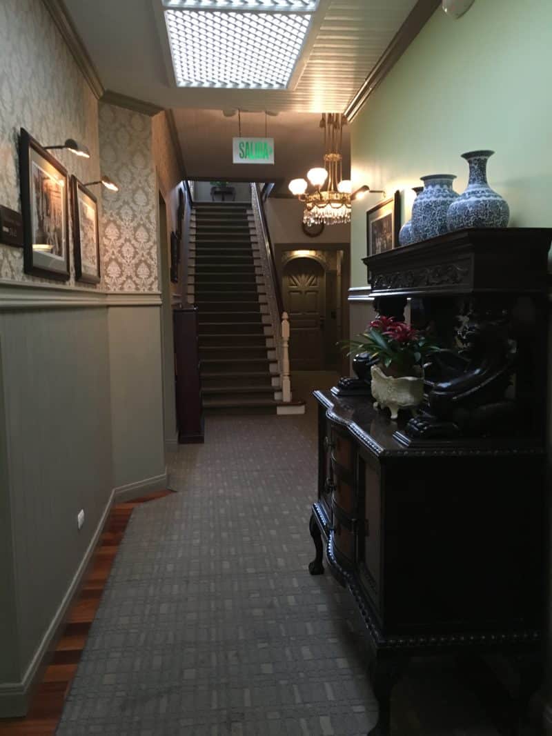 Old Victorian Grandeur at Hotel Grano de Oro