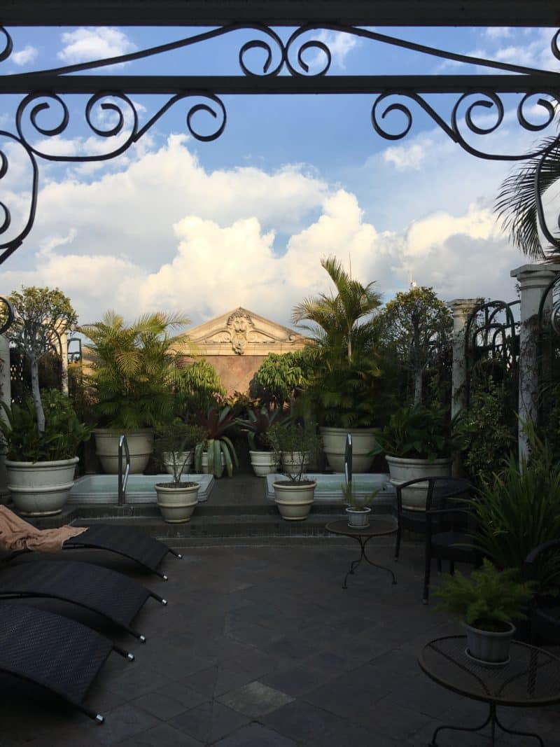 Old Victorian Grandeur at Hotel Grano de Oro