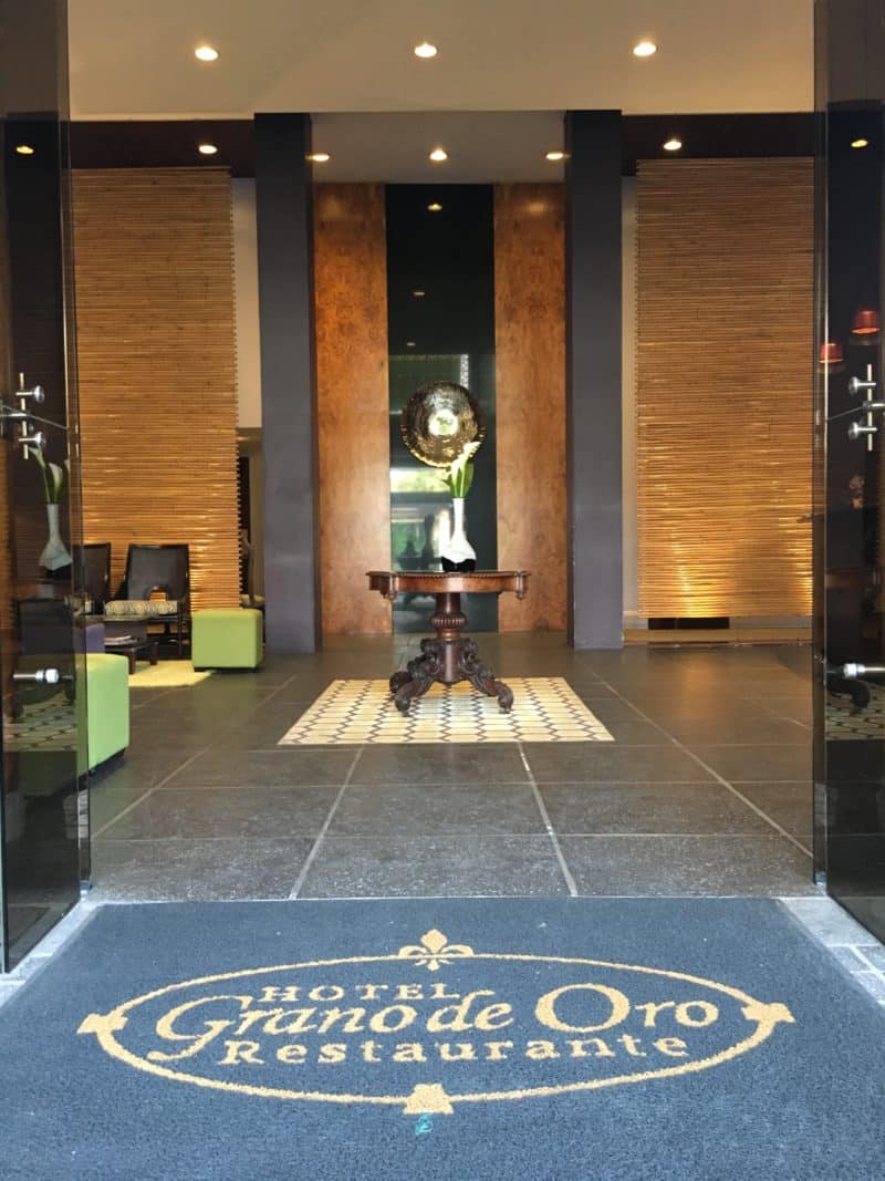 Old Victorian Grandeur at Hotel Grano de Oro