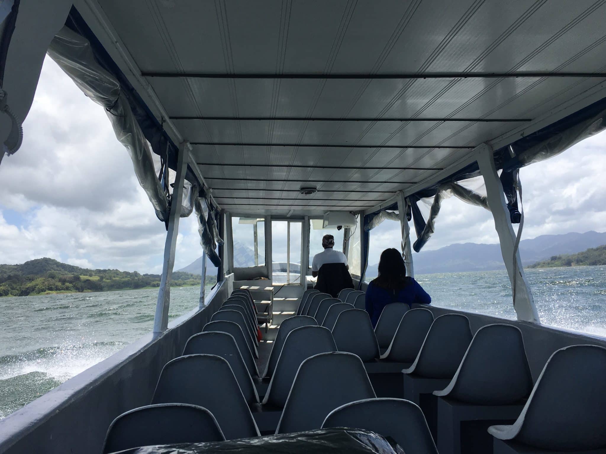 A lake crossing and my very first volcano hike Bejal in boat