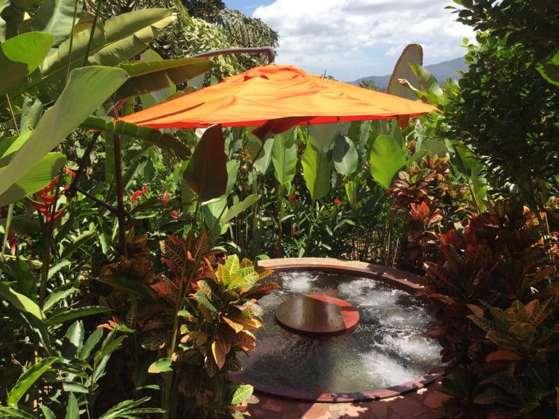 The super swish Nayara Resort Nayara , Arenal, Costa Rica The super swish Nayara Resort Nayara jacuzzi