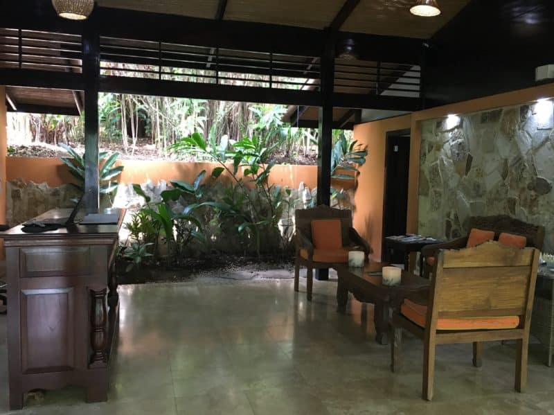 The super swish Nayara Resort Nayara , Arenal, Costa Rica The super swish Nayara Resort Spa Reception
