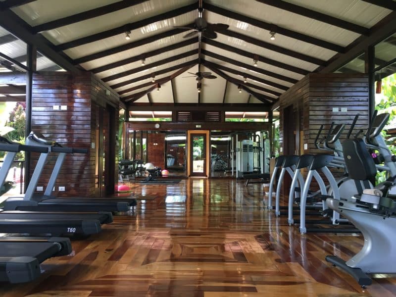 The super swish Nayara Resort Nayara , Arenal, Costa Rica The super swish Nayara Resort Gym
