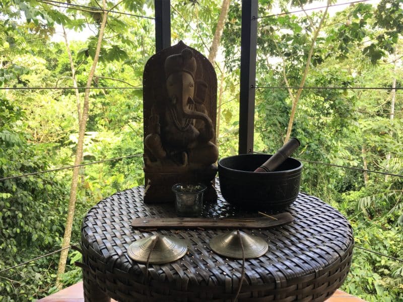 The super swish Nayara Resort Nayara , Arenal, Costa Rica The super swish Nayara Resort Yoga Hall Ganesh