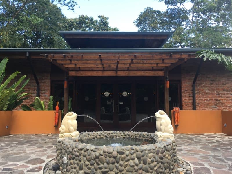 The super swish Nayara Resort Nayara , Arenal, Costa Rica The super swish Nayara Resort Espresso bar