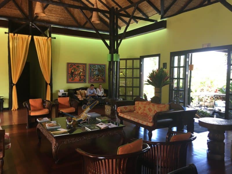 The super swish Nayara Resort Nayara , Arenal, Costa Rica The super swish Nayara Resort Reception 2