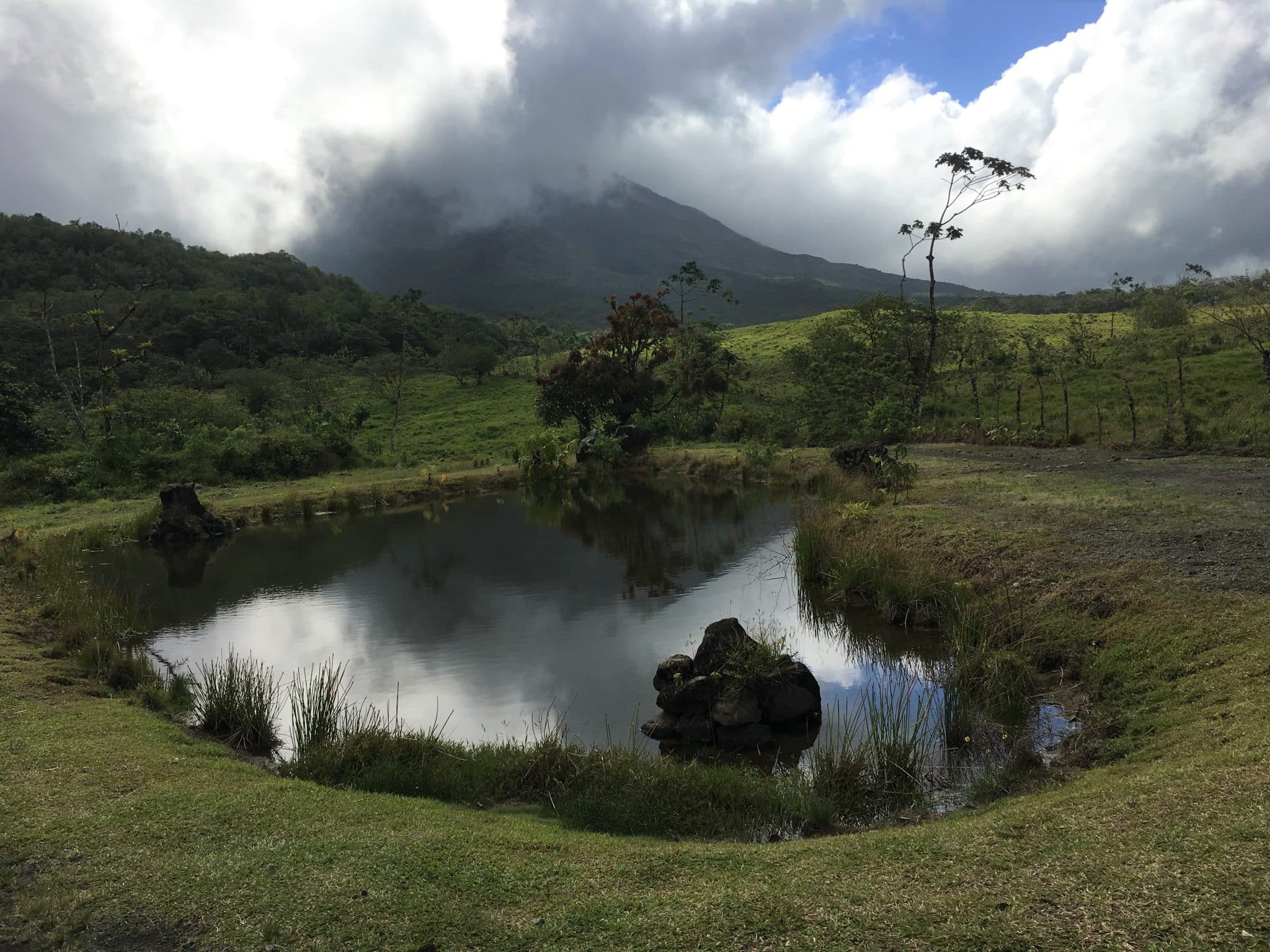 A lake crossing and my very first volcano hike A lake crossing and my very first volcano hike