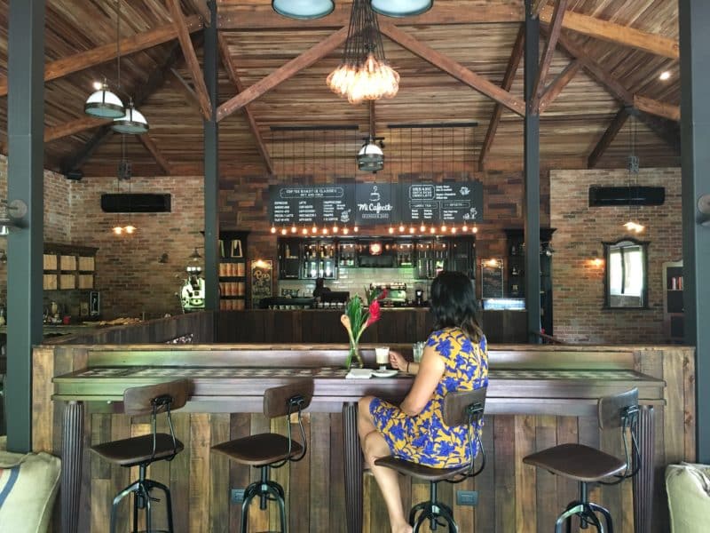 The super swish Nayara Resort Nayara , Arenal, Costa Rica The super swish Nayara Resort Bejal in Espresso bar