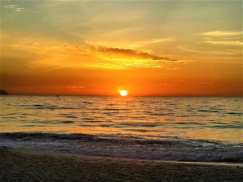Dreamy fishing village relaxation at Praia do Forte, Brazil