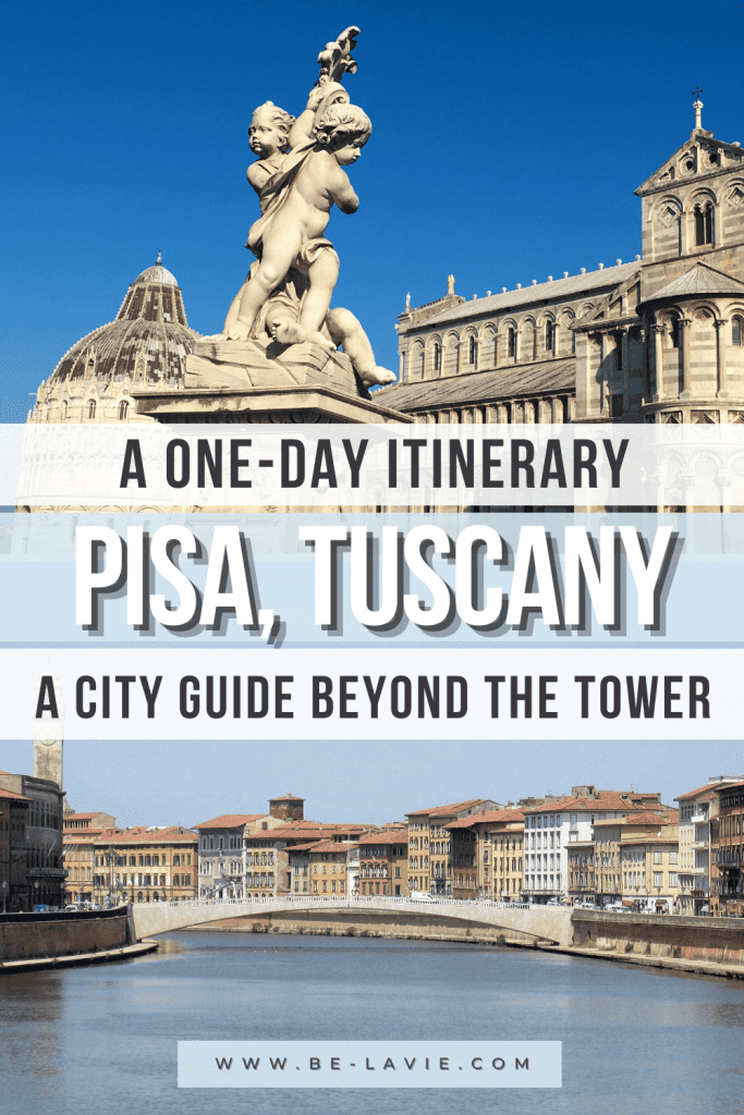 One day in Pisa Pinterest Pin
