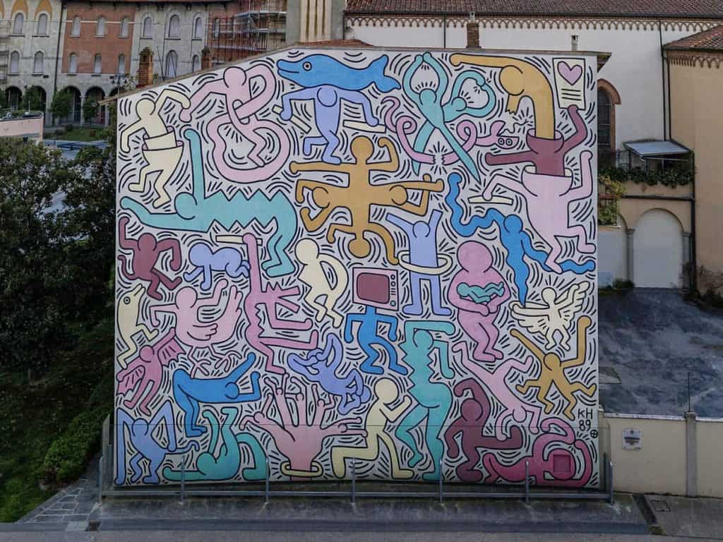 One day in Pisa: Tuttomondo by Keith Haring Mural