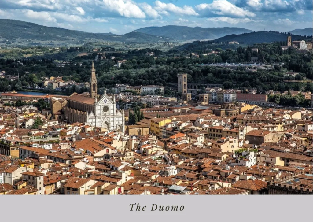 Postcard worthy views of Florence. The Duomo
