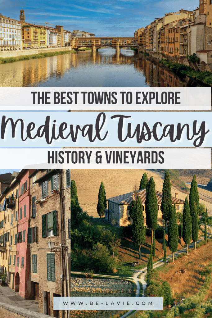 Medieval Towns of Tuscany Pinterest Pins