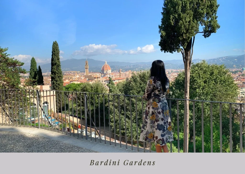 Postcard worthy views of Florence: Bardini Gardens