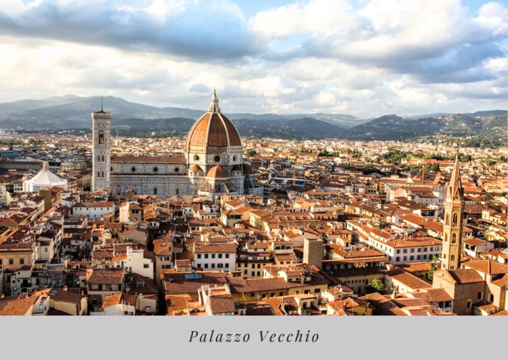Postcard worthy views of Florence: Palazzo Vechhio
