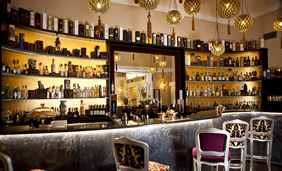 The Opulent Bernini Palace Hotel Bar