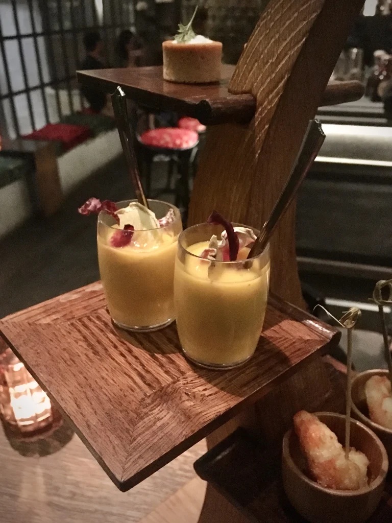 il Locale Restaurant canapes in Florence