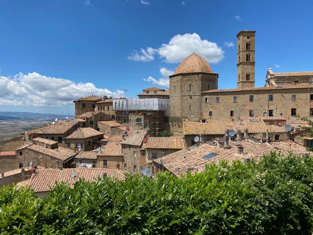 Volterra View fro outside city walls