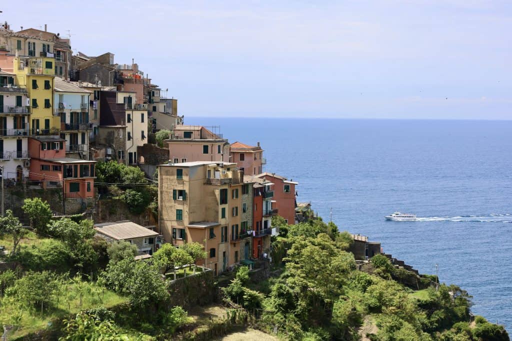 Colourful Corniglia Houses, Cinque Terre 
