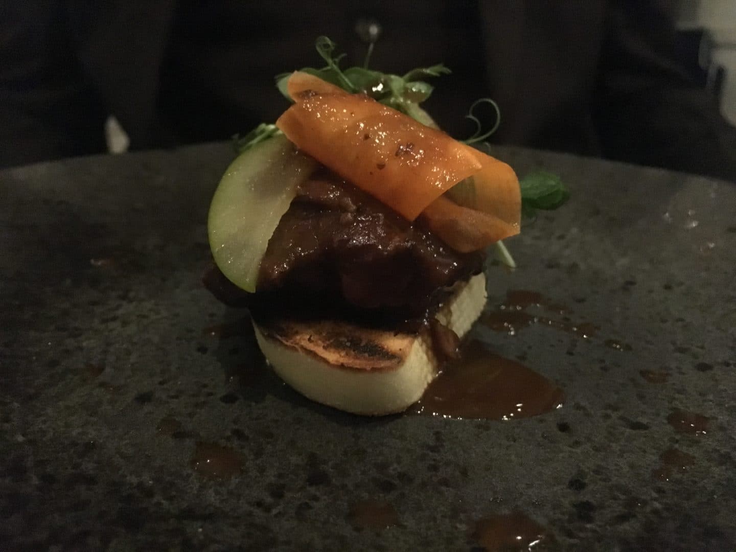 Fine fare at The Black Iron Resturant, Winstanley House starters