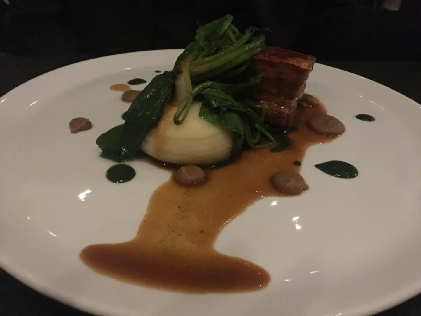 Fine fare at The Black Iron Resturant, Winstanley House mains