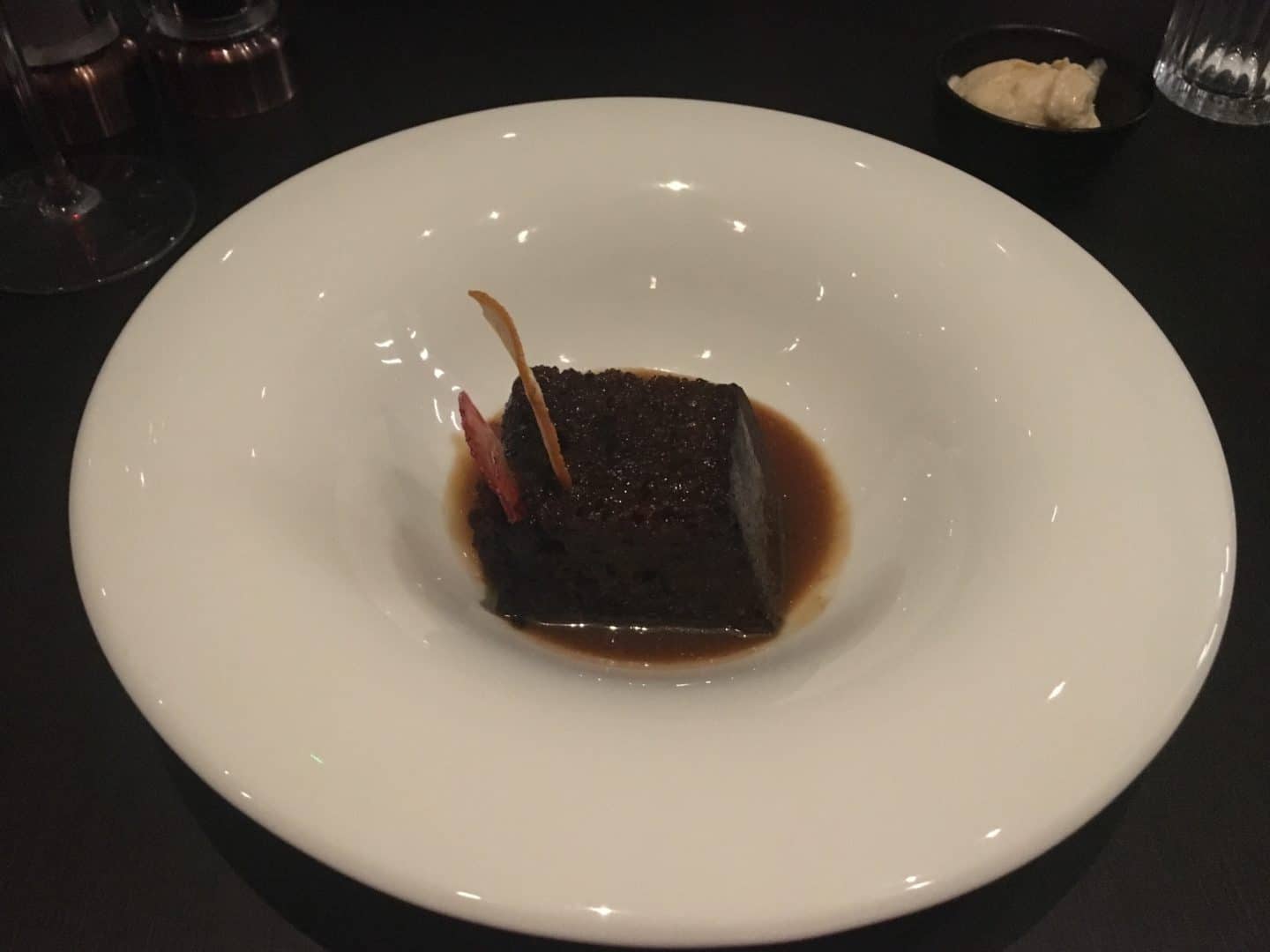 Fine fare at The Black Iron Resturant, Winstanley House 