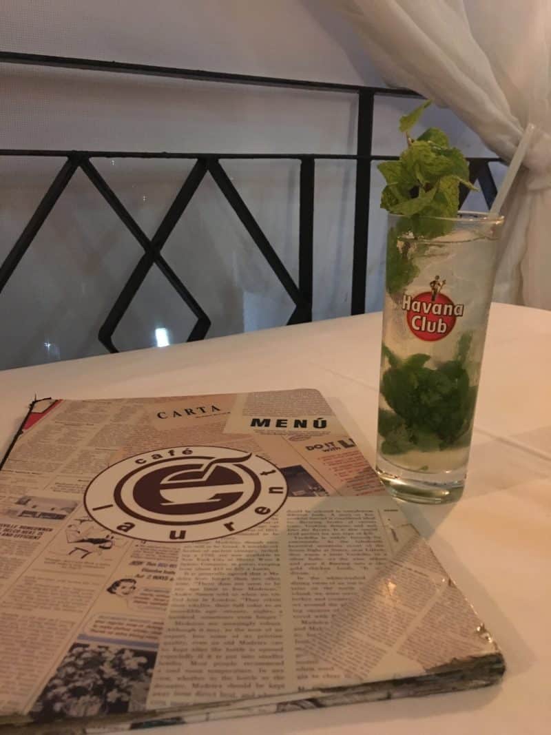 Dining at Havana's Private Paladares Cafe Laurent