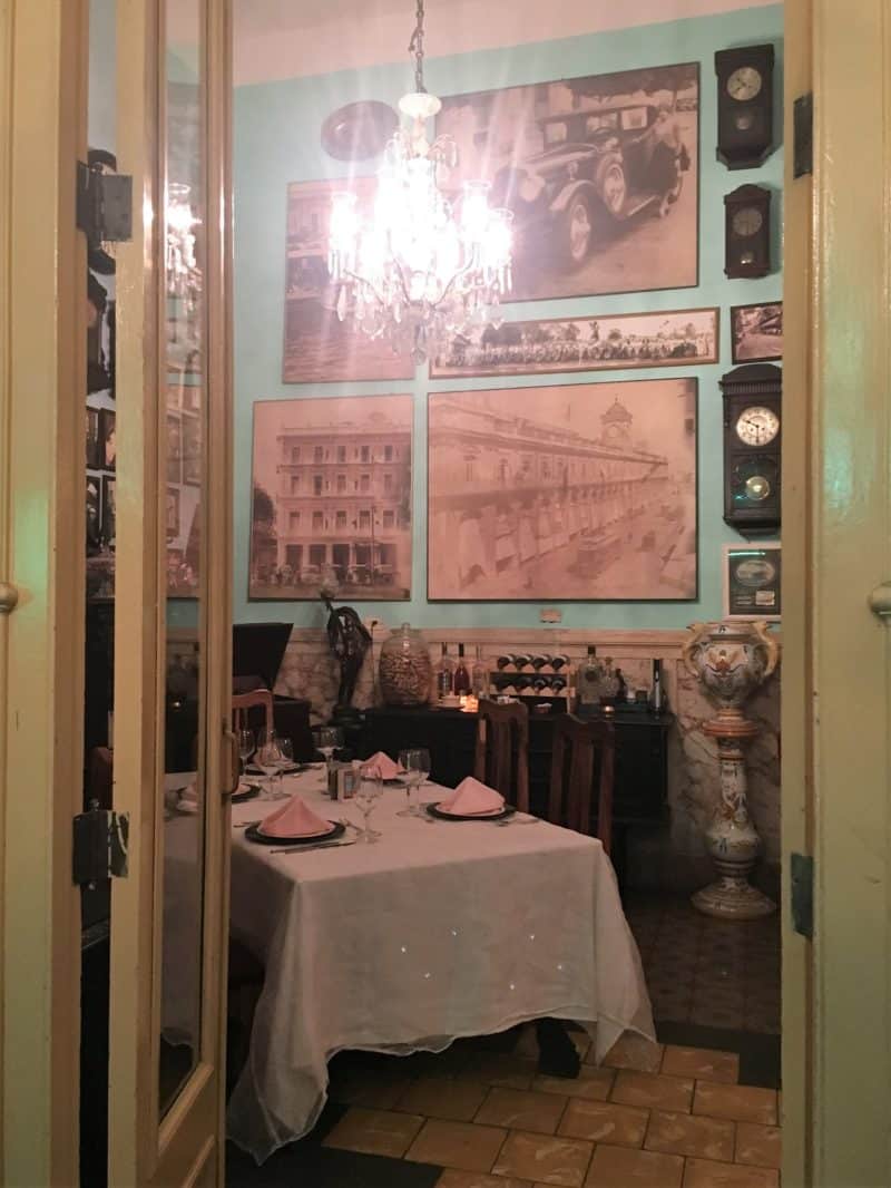 Dining at Havana's Private Paladares San Cristobal