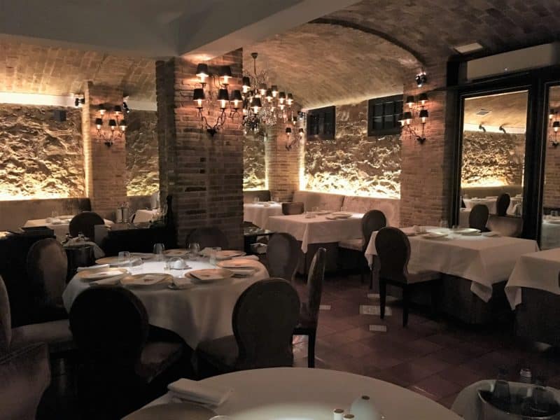 Elegant dining at 2 Michelin Star Spondi in Athens the Restaurant