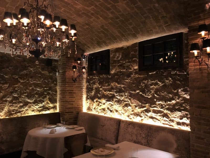 Elegant dining at 2 Michelin Star Spondi in Athens The Restaurant