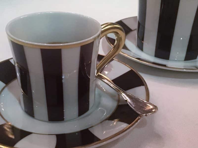 Elegant dining at 2 Michelin Star Spondi in Athens coffee