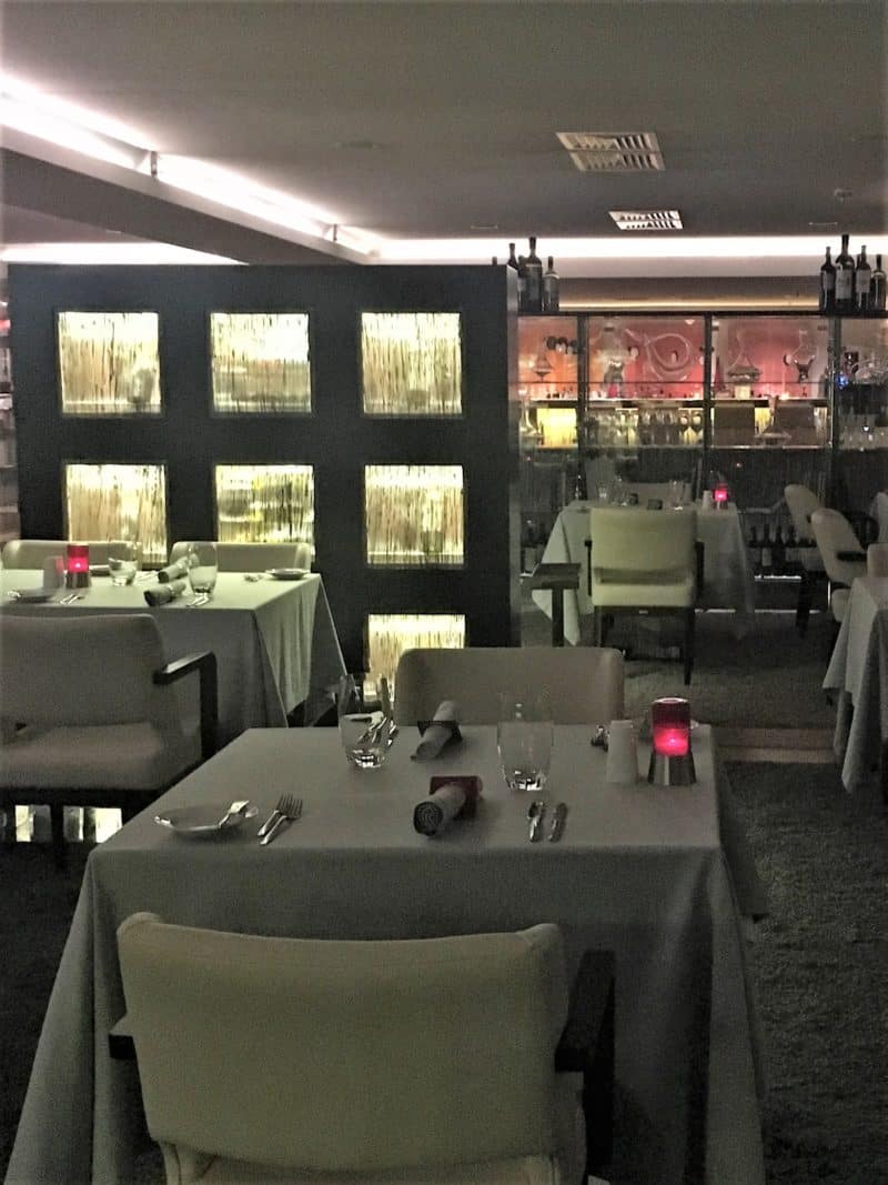 The Premier Restuarant at the Intercontinental in Athens