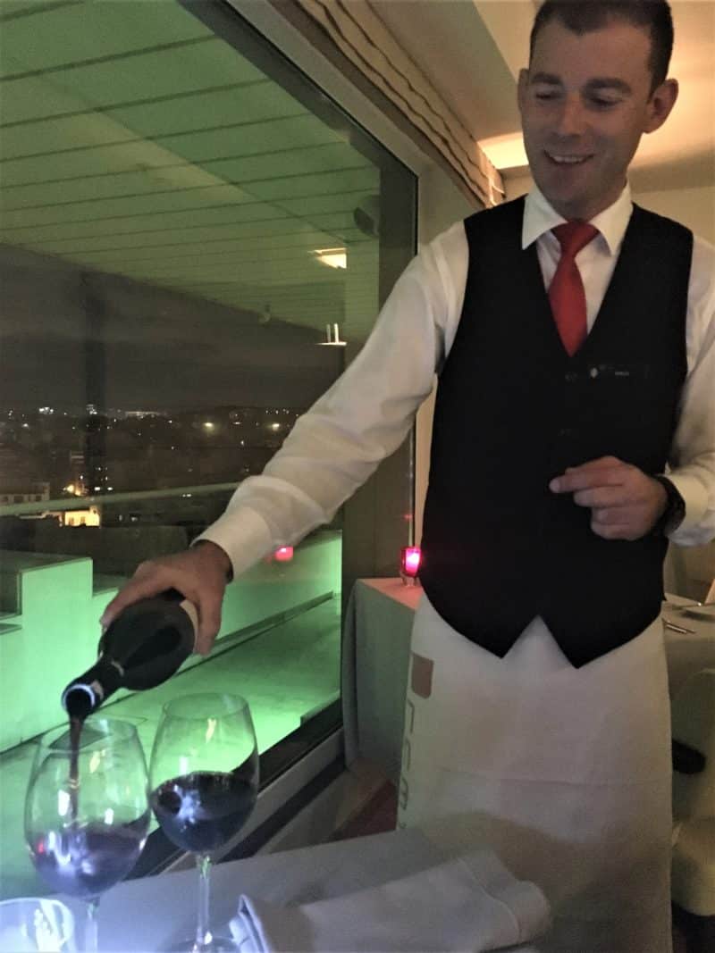 The Premier Restuarant at the Intercontinental in Athens