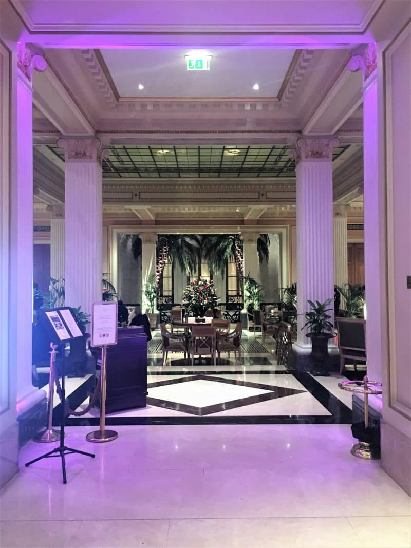 Roof Garden at the Grande Bretagne Hotel