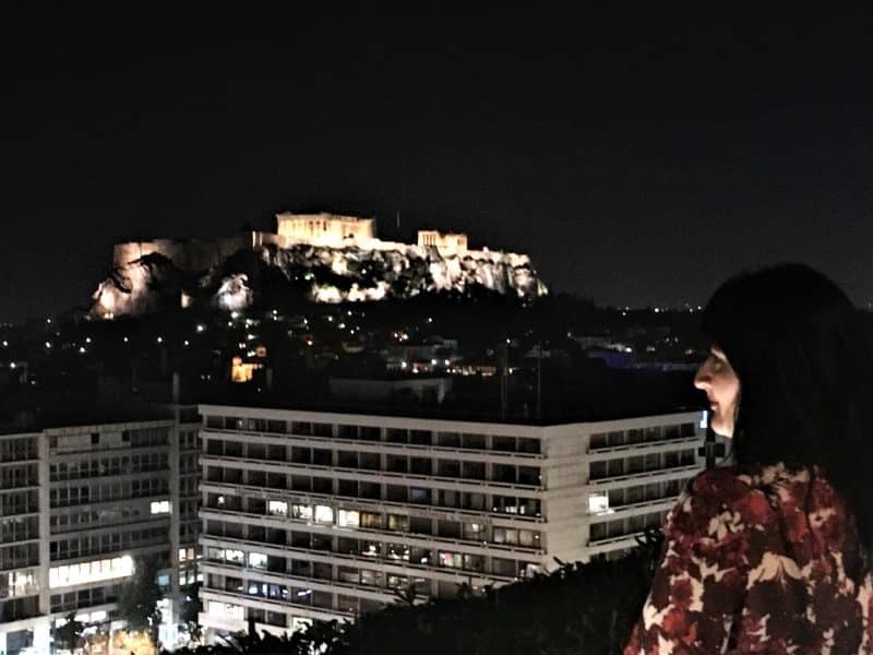 The rooftop at The Grande Bretgane