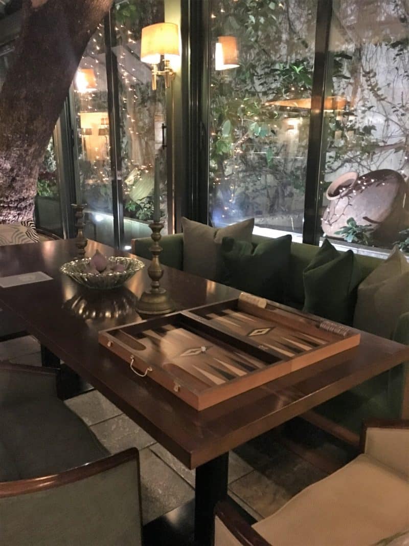 The Atrium restaurant