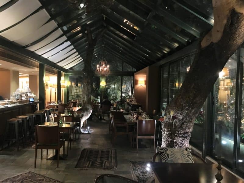 The Atrium restaurant