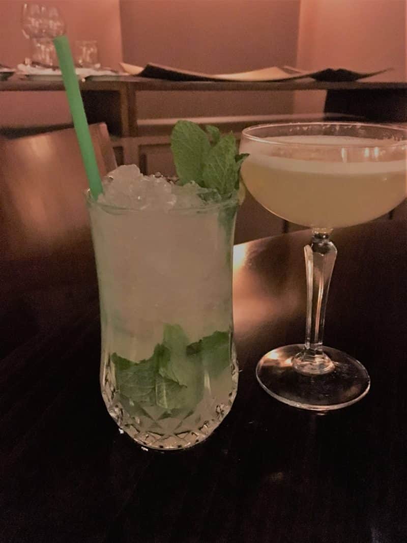 The Atrium cocktails