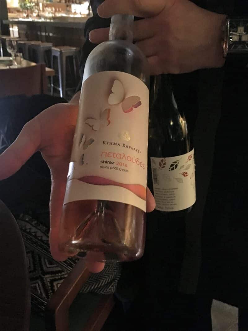 The Atrium restaurant wines