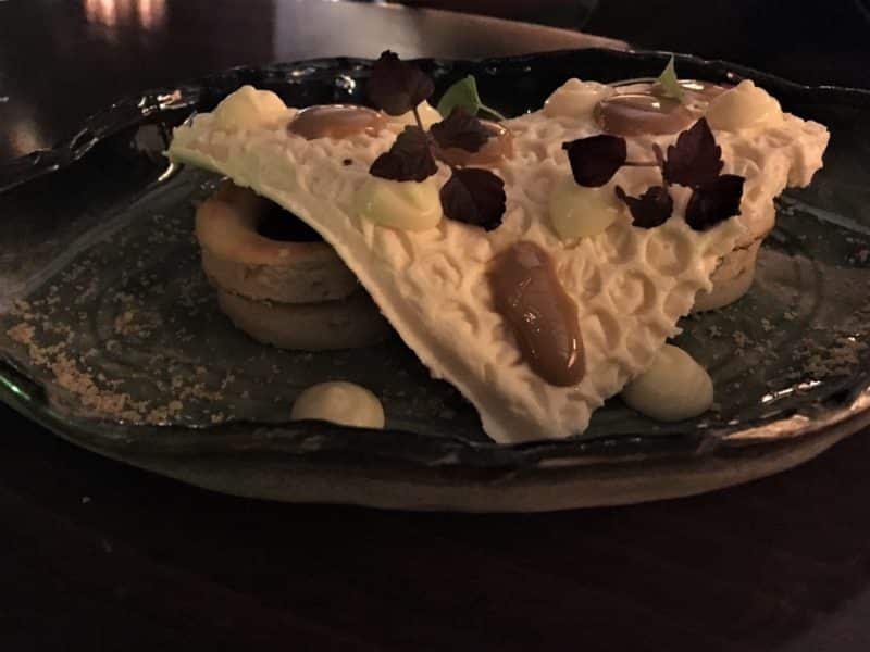 The Atrium restaurant dessert