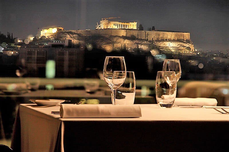 The Premier Restuarant at the Intercontinental in Athens