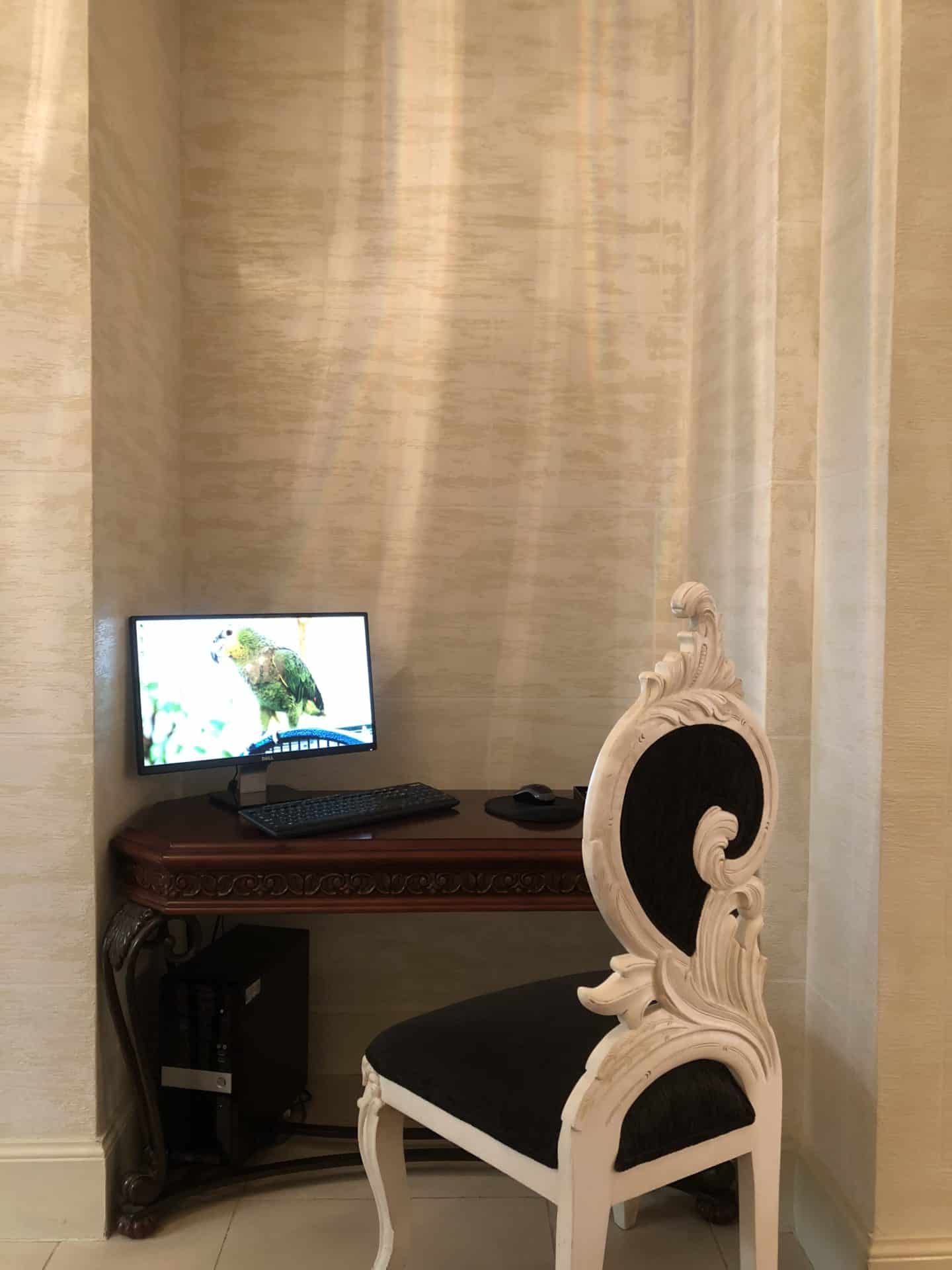 The Grand Palace Hotel Riga computer area for visitors